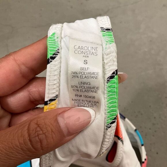 Caroline Constas Rainbow Bikini Botton - Picture 5 of 5